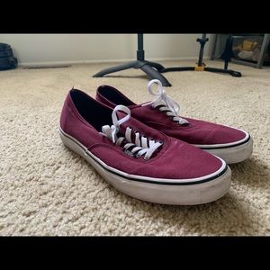 Maroon Vans